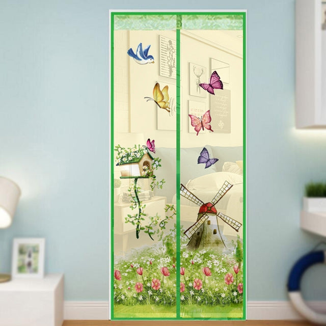 Magnetischer Fliegenvorhang Moskitonetz für Schlafzimmer, Küche, 90x210cm, 100x210cm