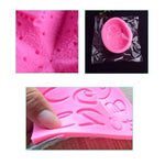 2-teiliges Lebensmittel-Liebesschloss-Schlüssel-Fondant-Silikonform DIY Backkuchen-Dekorationswerkzeug, Lebensmittel-Liebesschloss-Schlüsselform