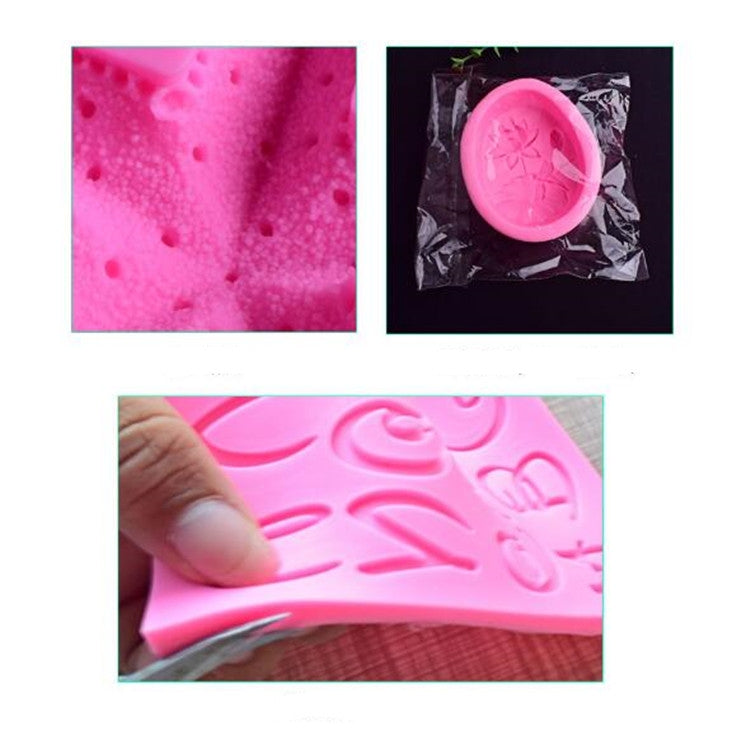 2-teiliges Lebensmittel-Liebesschloss-Schlüssel-Fondant-Silikonform DIY Backkuchen-Dekorationswerkzeug, Lebensmittel-Liebesschloss-Schlüsselform