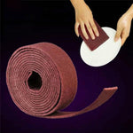Nylon-Emery-Topfschwamm für Edelstahl, Rostentfernung, Küchengeschirrreinigung, 7 cm x 5,7 m, 9 cm x 1 m, 9 cm x 5,7 m, 9 cm x 20 m