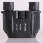 ROLISS 10x25 Outdoor Sport Tragbares wasserdichtes Taschenfernglas Hochleistungs-Teleskop, 10x25