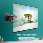 5 Stück TV Monitor Universalständer Mini Einfacher Vertikaler Display-Halter