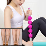 5-Ball Muskelmassage Entspannungs-Igelball Yoga-Stick Roller-Stick