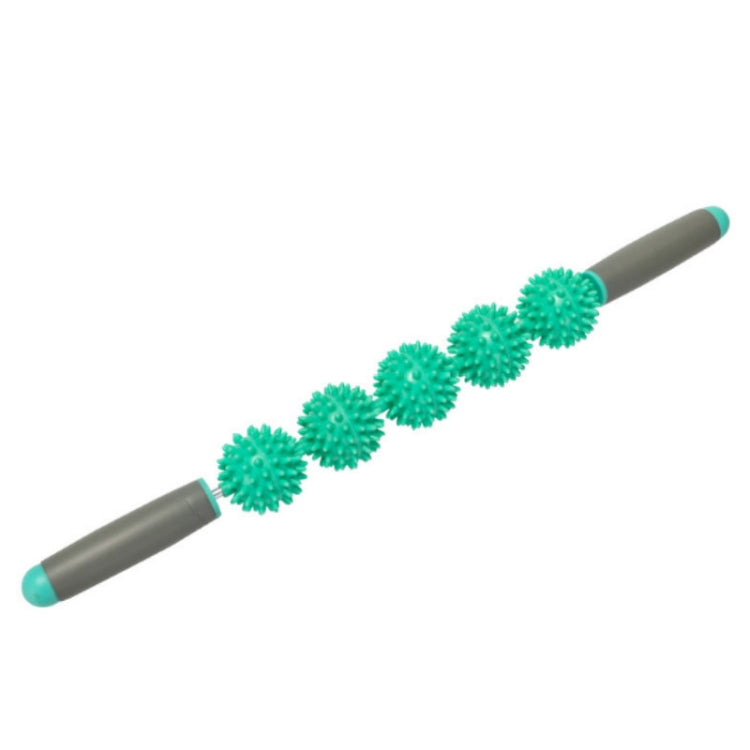 5-Ball Muskelmassage Entspannungs-Igelball Yoga-Stick Roller-Stick