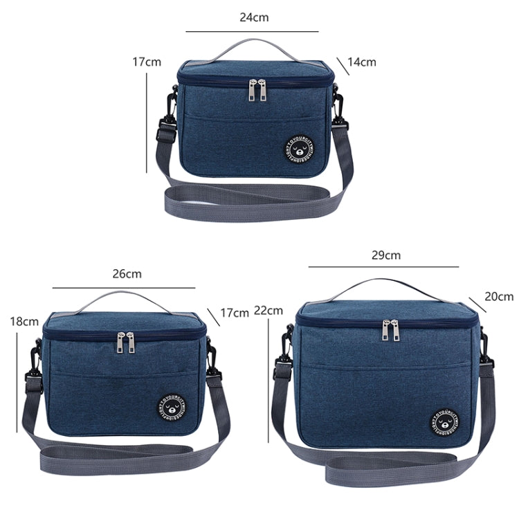 Thermische Lunchbox-Tasche, langlebig, wasserdicht, Büro-Kühltasche mit Gurt, S, M, L