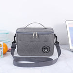 Thermische Lunchbox-Tasche, langlebig, wasserdicht, Büro-Kühltasche mit Gurt, S, M, L