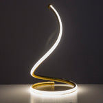 LED Spiral Tischlampe Heim Wohnzimmer Schlafzimmer Dekorationsbeleuchtung Nachttischlampe, EU-Stecker, US-Stecker, UK-Stecker, AU-Stecker, Ohne Stecker