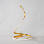 LED Spiral Tischlampe Heim Wohnzimmer Schlafzimmer Dekorationsbeleuchtung Nachttischlampe, EU-Stecker, US-Stecker, UK-Stecker, AU-Stecker, Ohne Stecker