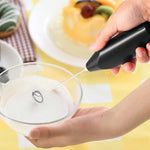 Elektrischer Milchkaffee-Schneebesen Haushalt Mini Halbautomatischer Sahne-Mixer