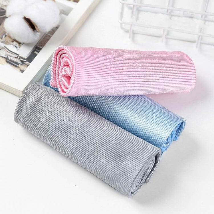 Mikrofaser-Wischtuch, fusselfreies Reinigungs- und Glastuch, 30x30cm Blau, 40x40cm Blau, 40x60cm Blau, 30x30cm Pink, 40x40cm Pink, 40x60cm Pink, 30x30cm Grau, 40x40cm Grau, 40x60cm Grau