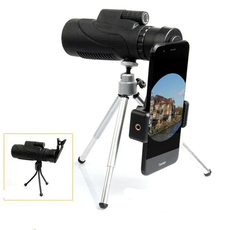 Monokulares Fernglas Hochleistungs-HD-Volloptikteleskope, 12 x 50 Standard, 40 x 60 Standard