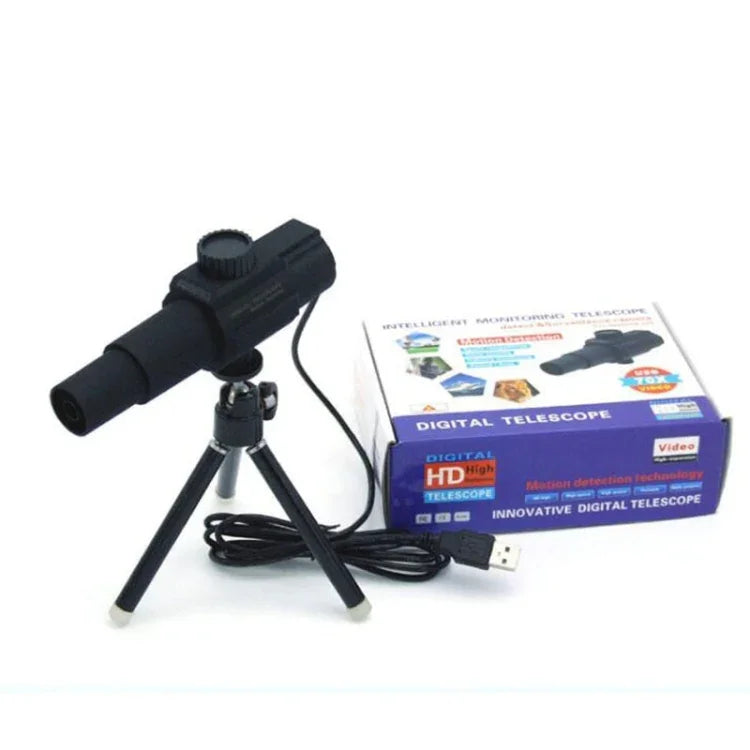 Smart Digital Teleskop USB Mikroskop Videokamera Wiedergabefunktion Live-Streaming, W01 70X