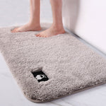 Badezimmer-WC-saugfähige Badematte Teppich Schlafzimmer rutschfeste Fußmatte, 40x60cm, 50x80cm