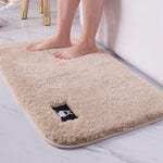 Badezimmer-WC-saugfähige Badematte Teppich Schlafzimmer rutschfeste Fußmatte, 40x60cm, 50x80cm