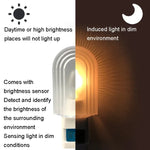 A38 Intelligenter Sensor LED-Nachtlicht Babyfütterung Augenpflege Nachttischlampe, UK-Stecker