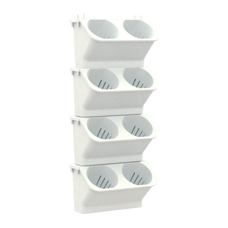 Inneneinrichtung Pflanzenwand Blumentopf Wohnzimmer Balkon Vertikaler Grüner Pflanzkasten Stereo-Kombination Wandtopf, Größe: 24x14x57 cm, 24x14x57cm(Weiß), 24x14x57cm(Hellgrün), 24x14x57cm(Dunkelgrün)