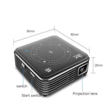 P11 4K HD DLP Mini 3D Projektor 4G + 32G Smart Mikro Bequemer Projektor, US-Stecker, UK-Stecker, EU-Stecker, AU-Stecker