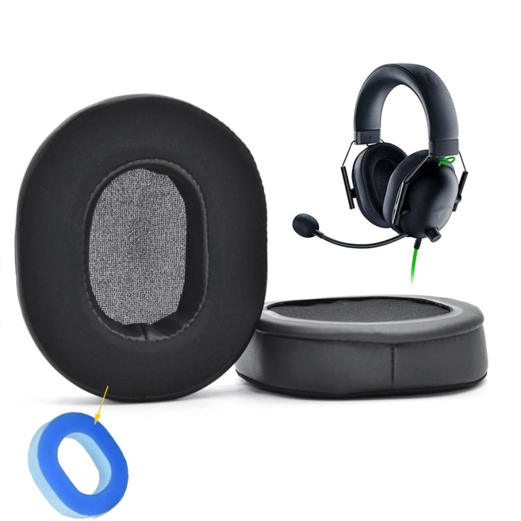 2 Stück Schwammüberzug Ohrpolster für Razer BlackShark V2 X, Stil:, 19B31, Ice Sense