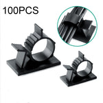 100 Stk. Verstellbarer selbstklebender Kabelorganizer zur Drahtbefestigung, Y-0810, Y-1013, Y-1316, Y-1720, Y-2225