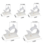 100 Stk. Verstellbarer selbstklebender Kabelorganizer zur Drahtbefestigung, Y-0810, Y-1013, Y-1316, Y-1720, Y-2225
