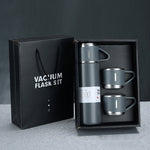 500ml 304 Edelstahl-Thermosbecher, tragbarer Geschäfts-Teetasse, Spezifikation: Geschenkbox-Set