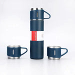 500ml 304 Edelstahl-Thermosbecher, tragbarer Geschäfts-Teetasse, Spezifikation: Geschenkbox-Set