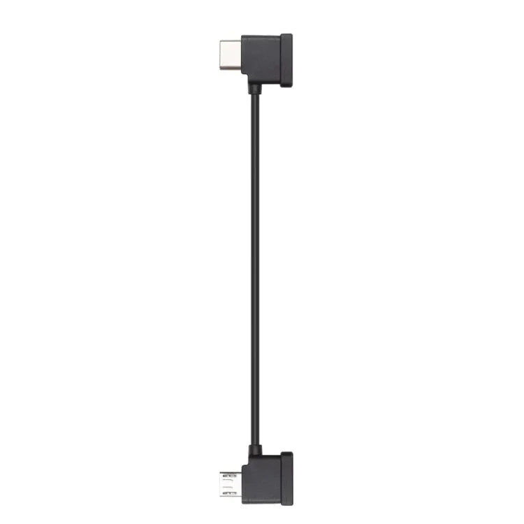Originales USB-C-Datenkabel für die DJI RC-N1 Fernsteuerung zum Anschluss eines Smartphones, USB Typ-C, Standard-Micro-USB, 8-polig