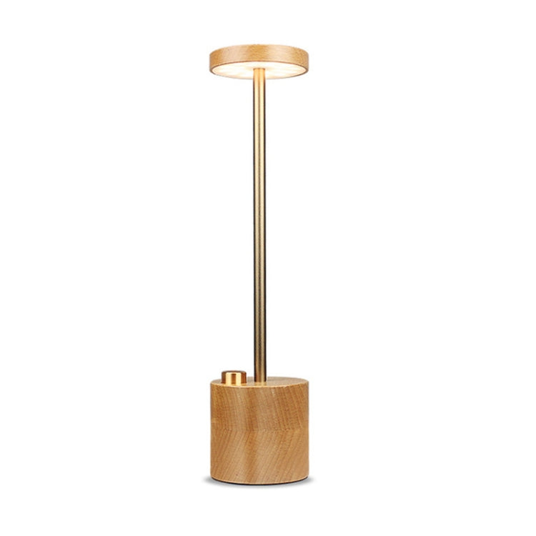Kreative USB Wiederaufladbare Massivholz Hotel Schreibtischlampe LED Kinder Studenten Schlafsaal Augenschutz Lese- und Lernlampe