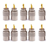 10 Stück UHF-Stecker PL259 für RG8/RG58-Kabel, Antennenanschluss, UHF-Stecker