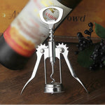 2 Stück multifunktionaler Rotwein-Flaschenöffner aus Zinklegierung Küchenzubehör Gadgets, Flaschenöffner aus Zinklegierung
