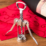 2 Stück multifunktionaler Rotwein-Flaschenöffner aus Zinklegierung Küchenzubehör Gadgets, Flaschenöffner aus Zinklegierung