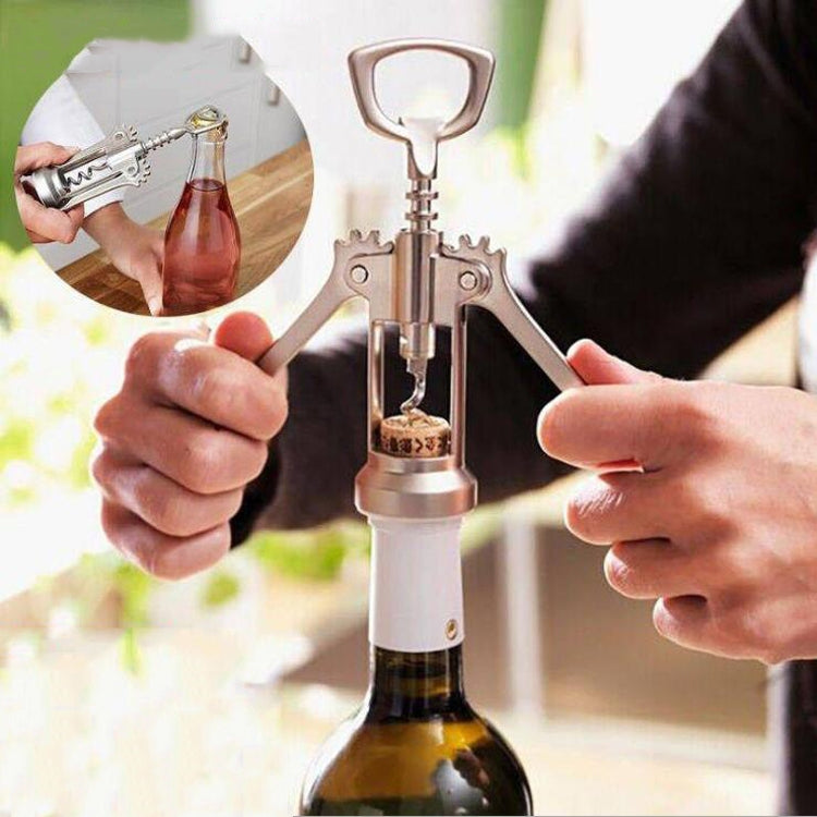 2 Stück multifunktionaler Rotwein-Flaschenöffner aus Zinklegierung Küchenzubehör Gadgets, Flaschenöffner aus Zinklegierung