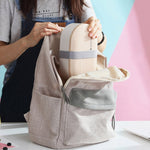 Ovale schlichte Lunchbox Holz-Sushi versiegelte auslaufsichere Lunchbox mit Besteck, einlagig