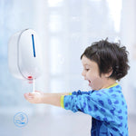 Lebath Kinder Haushalts Wandmontierter automatischer Induktions-Schaumseifenspender, Wandmontierter USB-Spender