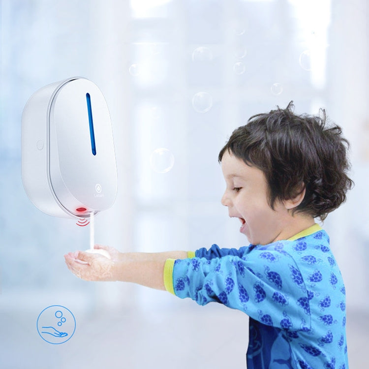 Lebath Kinder Haushalts Wandmontierter automatischer Induktions-Schaumseifenspender, Wandmontierter USB-Spender