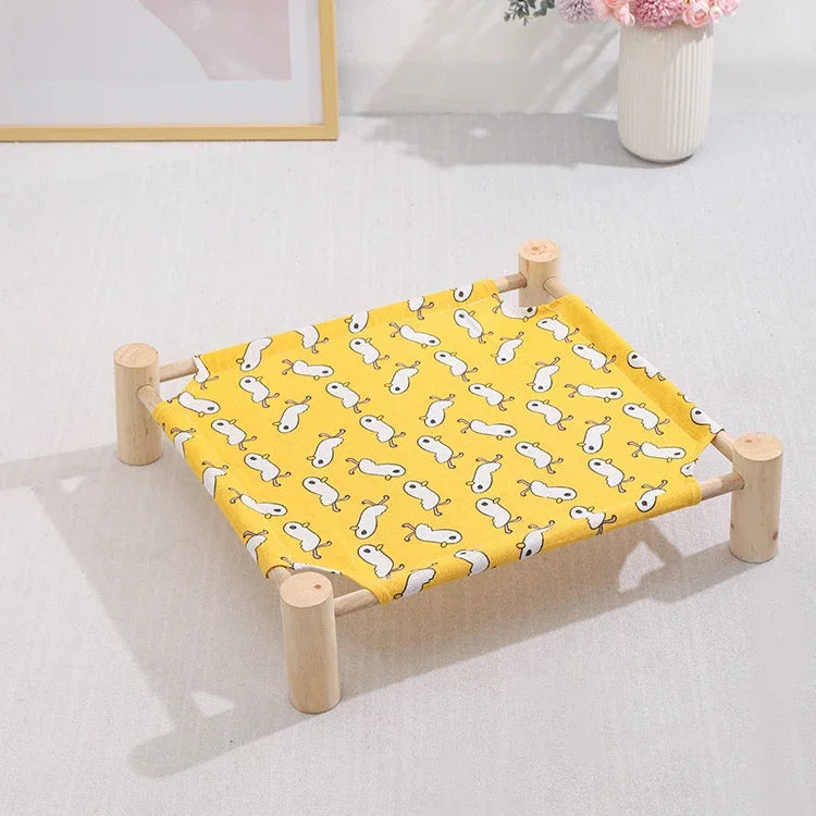 47x52cm 四季対応ユニバーサル取り外し可能で洗えるペットベッド ペットネスト, 小さい黄色いアヒル, 小さいカラートライアングル, 小さい木製グレー底, 小さい白猫の頭, 小さい木製アルパカ, 小さい青い猫の頭, 小さいピンクの四角