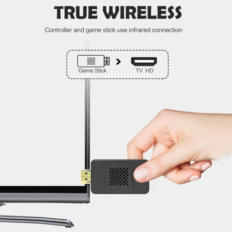 Wireless Doubles HDMI TV Mini Game Console, Y2 SG Sega (900 Games)