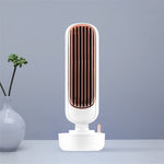 Retro Befeuchtender Turmventilator USB Blätterloser Ventilator Wasserkühlung Sprühbefeuchtung Desktop Ventilator Kühler