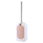 Badezimmer-WC-Wandbürsten-Set mit weichen Borsten und langem Griff ohne tote Ecken, Pink, Blau, Grün, Grau
