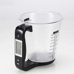 1000g / 1g Küchenwaage Elektronische Messbecher Backen DIY Messwerkzeug, Rot, Schwarz