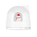 Schneemann Luftbefeuchter Nachtlicht USB Geräuschlos Niedlicher Desktop Mini-Zerstäuber Luftbefeuchter, ZAY-H006 Stecker, ZAY-H006 Ladegerät