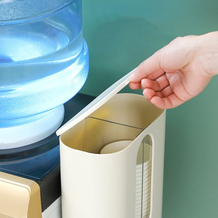 Haushalts-stanzfreier Wandhalter für Einweg-Pappbecher, automatischer Wasserbecherhalter-Spender