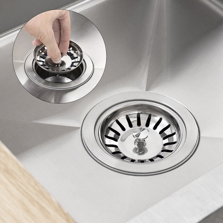 Edelstahl 304 Waschbecken Sieb, helles Sieb