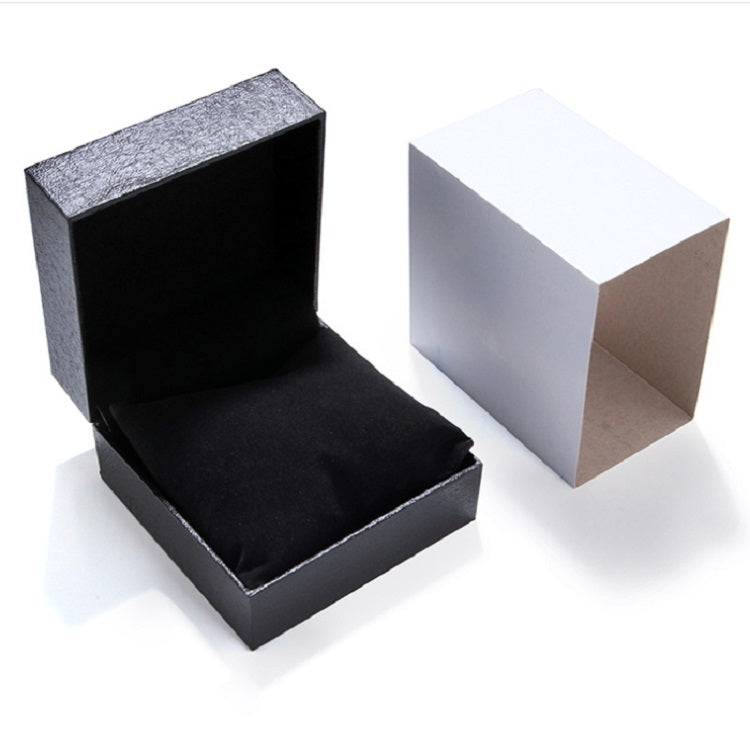 Uhrenbox aus PU-Leder, maßgefertigt, High-End-Klappuhrenbox, Schmuckgeschenkverpackung, rote Innen-Weiß-Plastikbox, schwarze Innen-Schwarz-Plastikbox, schwarze Innen-Weiß-Plastikbox