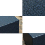 Litschi-Textur Uhrenbox Schmuckgeschenkbox Ohrring Halskette Schmuck Uhrenverpackungsbox, Schwarz