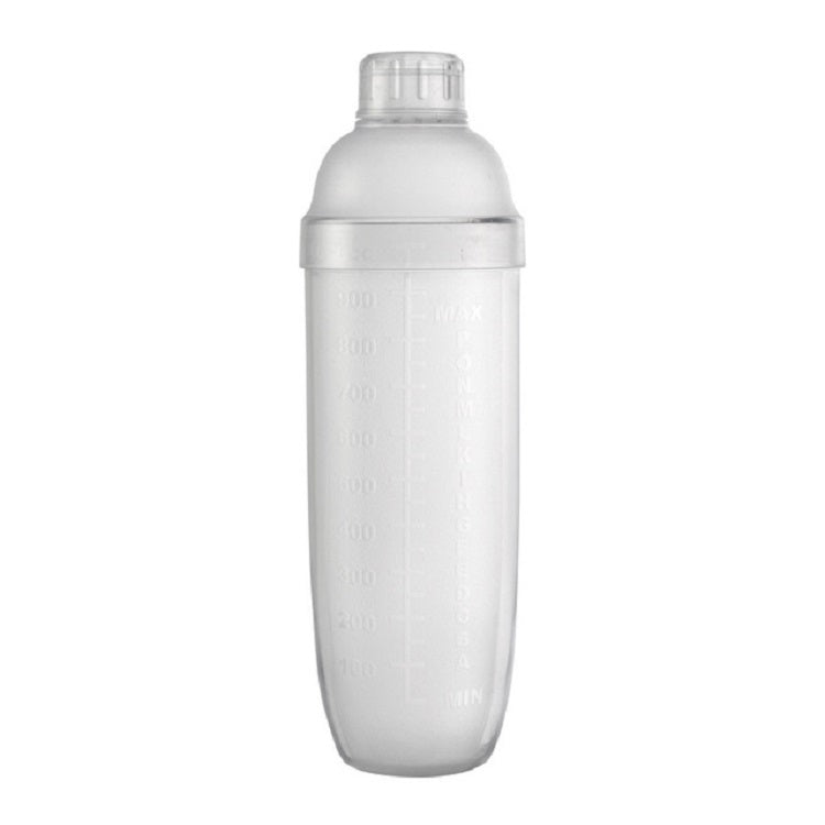 Shaker Cup PC Oz Cup Shaker mit Skala Shaker Shaker Milchteekanne Saftkrug, 350ml Transparent, 530ml Transparent, 700ml Transparent, 1000ml Transparent, 350ml Schwarz Doppelskala, 530ml Schwarz Doppelskala