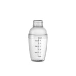 Shaker Cup PC Oz Cup Shaker mit Skala Shaker Shaker Milchteekanne Saftkrug, 350ml Transparent, 530ml Transparent, 700ml Transparent, 1000ml Transparent, 350ml Schwarz Doppelskala, 530ml Schwarz Doppelskala