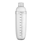 Shaker Cup PC Oz Cup Shaker mit Skala Shaker Shaker Milchteekanne Saftkrug, 350ml Transparent, 530ml Transparent, 700ml Transparent, 1000ml Transparent, 350ml Schwarz Doppelskala, 530ml Schwarz Doppelskala