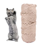 Hanfseil-Kratzbrett für Katzen, Schwertseil-Zubehör, Schutz für Katzen, Griffspielzeug, 3 Stück (10 m, 30 m, 50 m, 10 m)