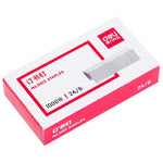 1000 Stück/Packung Deli 0012 Universal Nr. 12 Heftgerät 24/6 Heftklammern Heftgerät Standard-Heftklammern